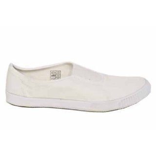 Mens White Slip On Sneakers Preppy Shoes 13 Shoes