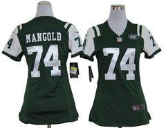 Womens NFL New York Jets Eric Mangold Limited Jersey