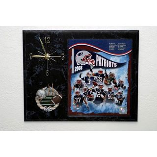 New England Patriots 2008 Picture Clock