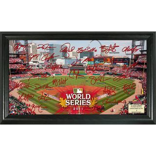 Highland Mint 2011 World Series St. Louis Cardinals Field Signature