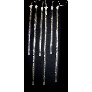 Good Tidings 47283 Icicle LED Snowcicle Pure White On Long/short 6