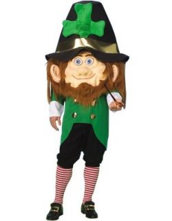 Mens 42 44 Leprechaun St Patricks Day Mascot Costume