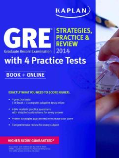 Kaplan Gre 2014 Strategies, Practice, and Review With 4 Practice Tests
