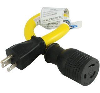 Conntek 1 Feet Generator Adapter 15 Amp U.S Plug to 20 Amp