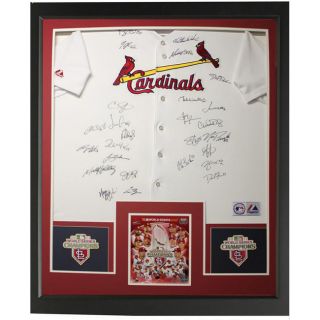 St.Louis Cardinals Autographed Team Jersey 2011 World Series Champion