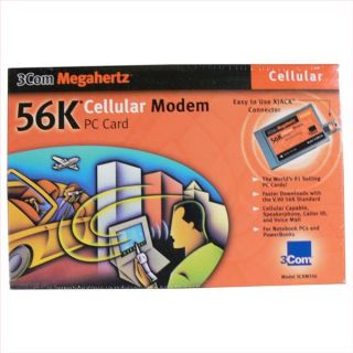 3Com 3CCM756 Megahertz CardBus 56Kbps Modem