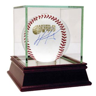 David Ortiz 2007 World Series Autographed Baseball
