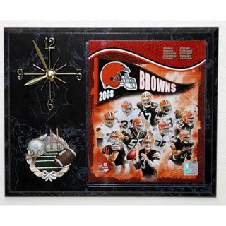 2008 Cleveland Browns Picture Clock
