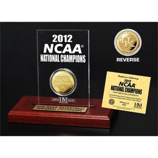 University of Kentucky 2012 NCAA National Champions Gold Coin Etched