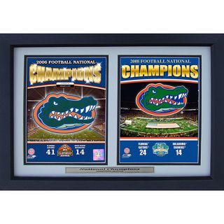 Florida Gators 08 09 Champions 12x18 Sports Frame Today $48.99 5.0