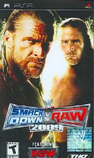 PSP   WWE SmackDown vs. RAW 2009