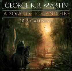 Song of Ice and Fire 2013 Calendar(Calendar)