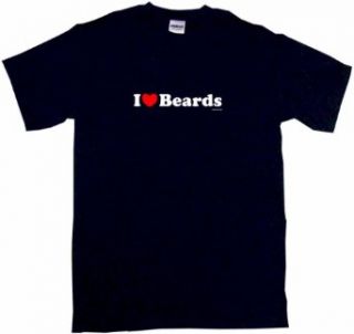 I Heart (Love) Beards Kids T Shirt In 5 Colors 2T thru