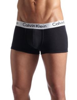 Calvin Klein Mens Body Stretch Low Rise Trunk, Black