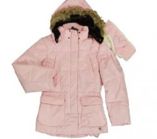Girls Hawke & Co. Winter Coat Pink Large 14 Clothing