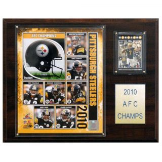 Pittsburgh Steelers 2010 AFC Champion Plaque