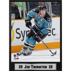 San Jose Sharks, Joe Thornton Photo Plaque Today $19.99