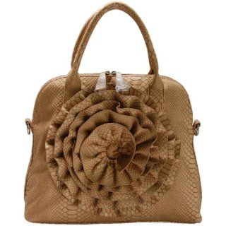 Beige Rose Handbag by FASH Clothing
