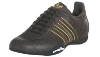 Mens Tuscany Leather Driving Shoe, Chocolate/Gold/Blk, 7.5 M Shoes