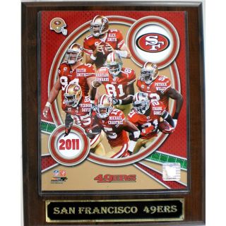 San Francisco 49ers Large 2011 Plaque