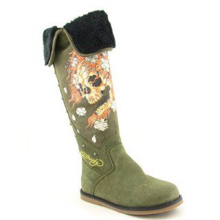Snowblazer Womens SZ 5 Green Military Boots Snow Winter Shoes Shoes