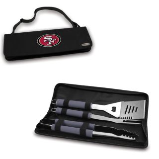Picnic Time San Francisco 49ers 3 piece Metro BBQ Tool Tote Today $41