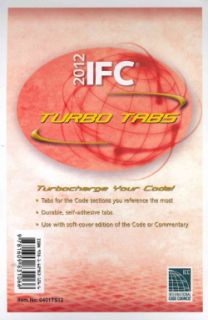 2012 International Fire Code Turbo Tabs for Softcover Edition (Loose