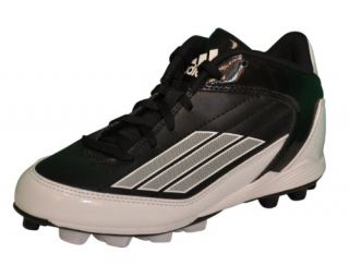 Adidas Boys Blast 2 Md 5/8 Football Cleats Shoes Black/White Shoes