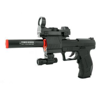 Electric Full Auto Tactical 2012A James Bond Airsoft Pistol