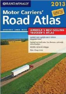 Rand McNally 2013 Motor Carriers Road Atlas United States, Canada