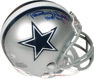 Randy White Dallas Cowboys Autographed Mini Helmet with
