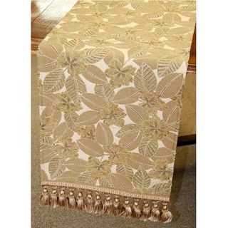 Floral and Leaf Italian 72 inch Table Runner