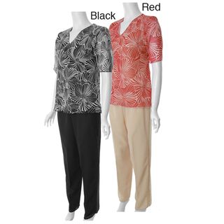 Adi Designs Just U Collection Womens Two piece Pant Set