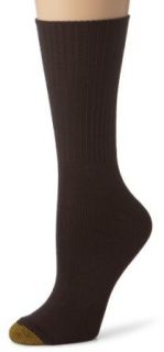 Gold Toe Womens EcoFX Casual Turn Cuff Sock, Chocolate, 9