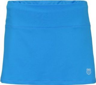 K Swiss Womens Wrap Seam Skirt Skort,Brilliant Blue,S US