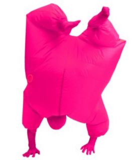Inflatable Adult Chub Suit Costume (Pink) Clothing