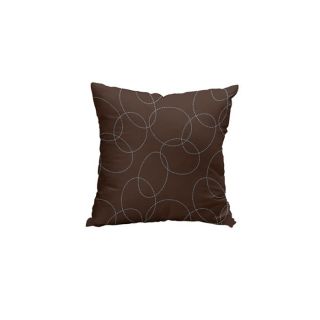 Coussin 40x40cm UNIVERS chocolat Broderie   Achat / Vente COUSSIN