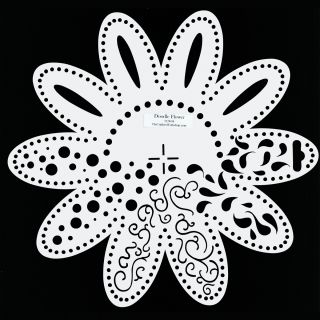 Crafters Workshop Templates 12X12 Doodle Flower Today $9.19 4.0 (1