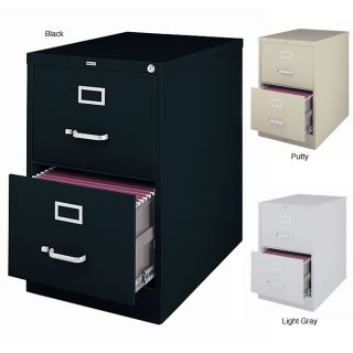 Hirsh 25 inch Deep 2 drawer Legal size Commercial Vertical File