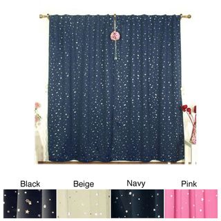 Star Struck 84 inch Insulated Thermal Blackout Curtain Pair