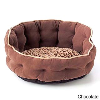 Tufted Headboard Pet Bed