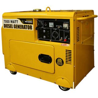 Buffalo Tools Pro Series 7000 watt Silent Diesel Portable Generator