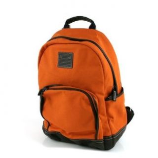 Coach Canvas Unisex Backpack Bag 70579 Burnt Orange
