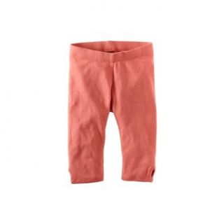 Tea Collection Girls Coral Pink Pedal Pushers Pant