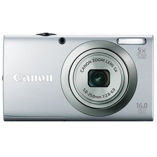Canon Powershot A2300IS 16MP Silver Digital Camera