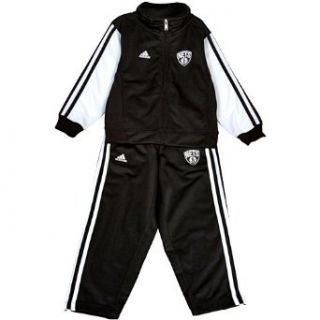 NBA adidas Brooklyn Nets Toddler Full Zip Track Jacket and