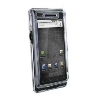 Clear Motorola Droid X Snap on Cover