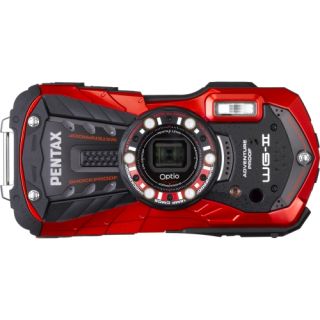 Pentax Optio WG 2 16 megapixel 169 Red Compact Digital Camera