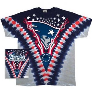 New England Patriots   Logo V Dye T Shirt Sports