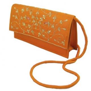 Purses and Handbags for Women Silk Fabric Hand Embroidery